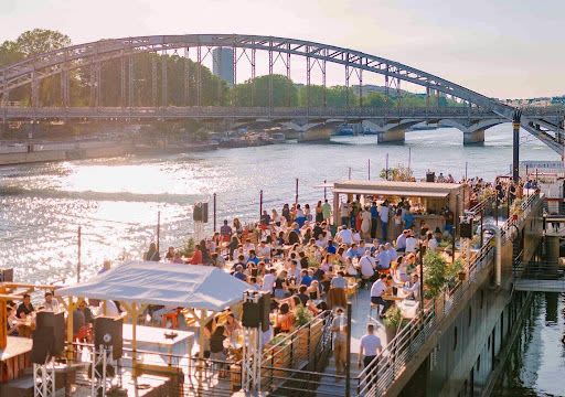 le mazette paris musique live péniche rooftop