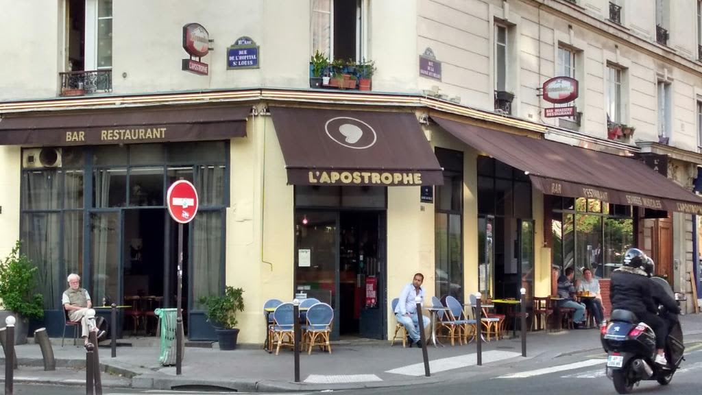 24 Rue De La Grange Aux Belles 75010 Paris Bar L'Apostrophe Paris