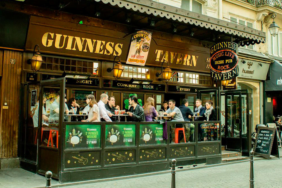 Caféconcert, bar & restaurant avec musique live à Paris