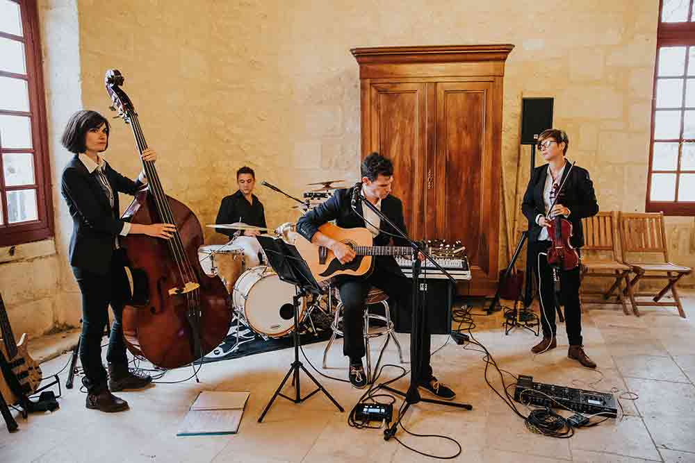 Des groupes  de musique  pour un mariage  Bordeaux