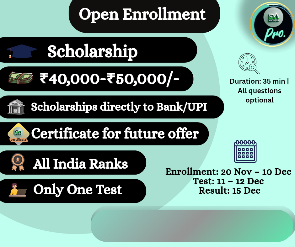 Scholarship Enrollment Now Open – Exa Knowva