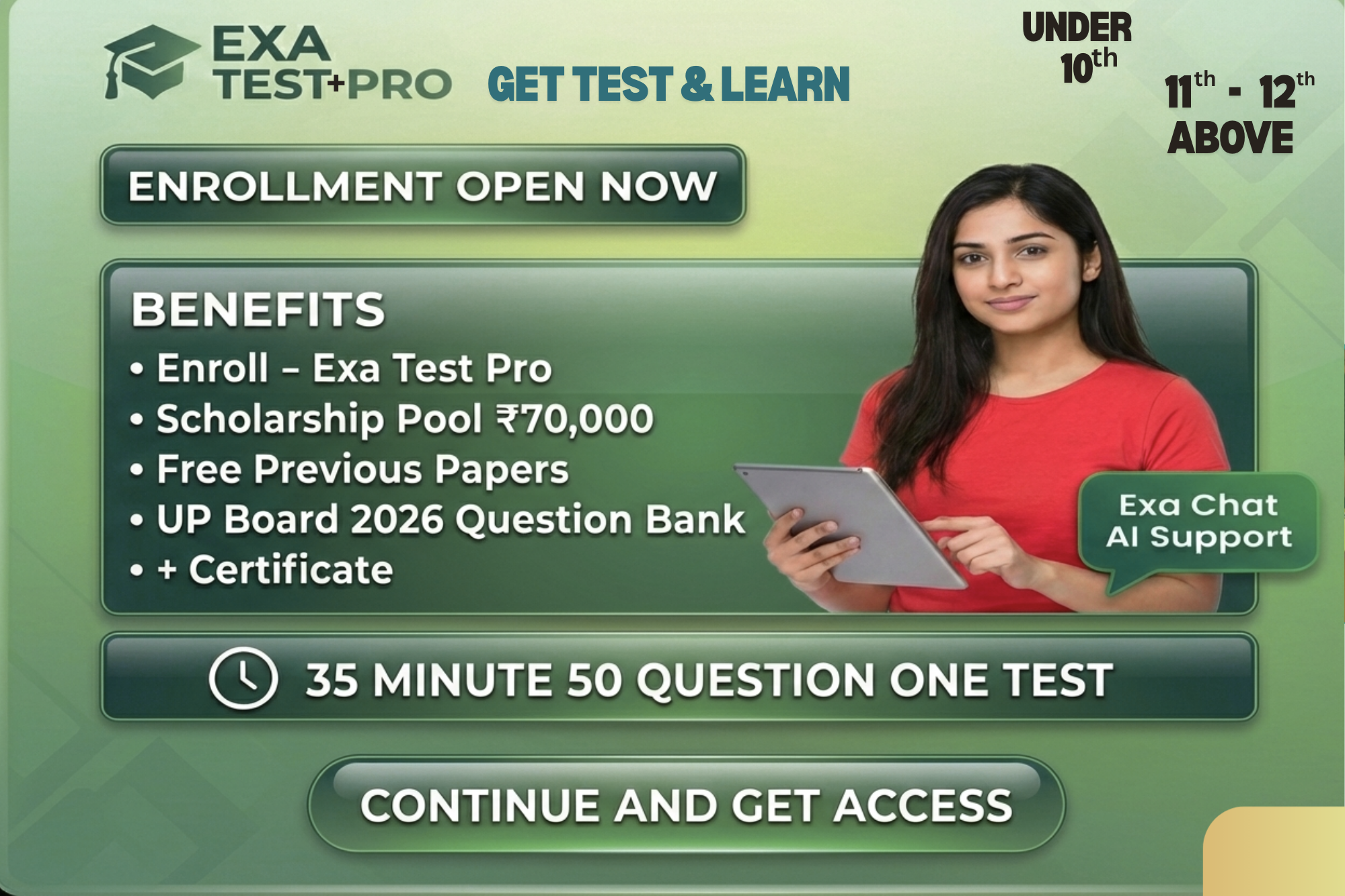Enrollment Now Open β Learn With Exa Test Exa Knowva