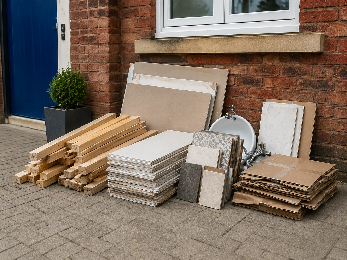 Builders and DIY waste collection in Blackburn