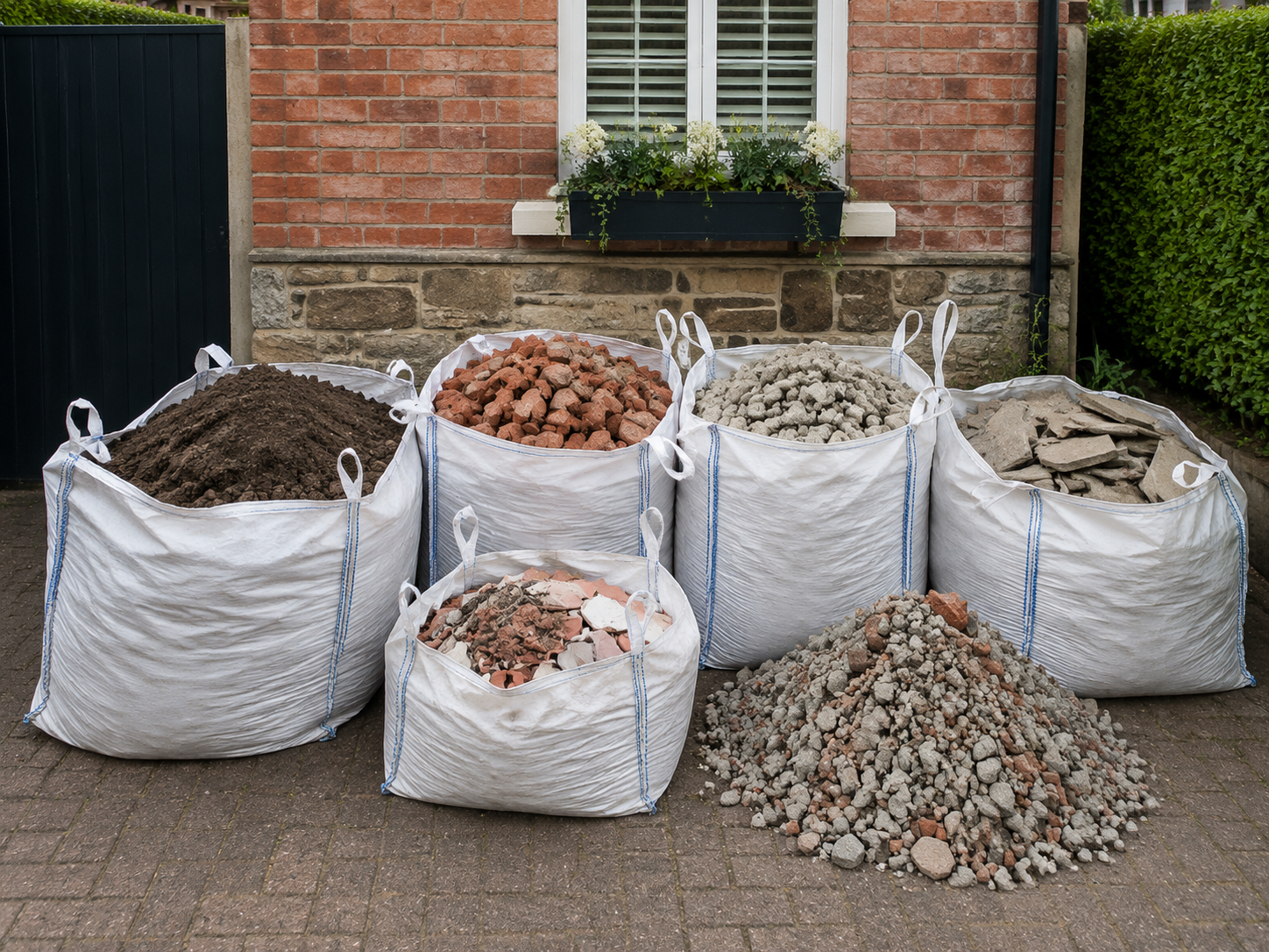 Soil rubble and hardcore collection in Blackburn
