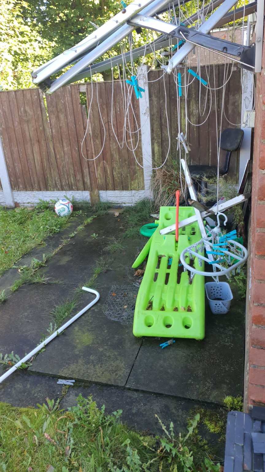 Hero Banner Image - Scrappa licensed Junk Removal crew and vehicle in Rishton