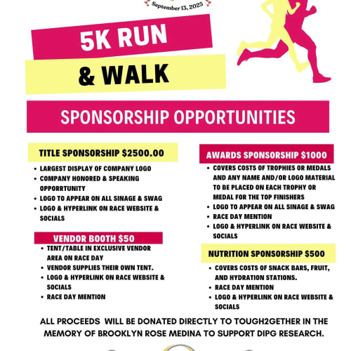 Brooklyn Rose Strong 5k