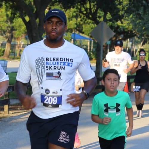Bleeding Blue 5k