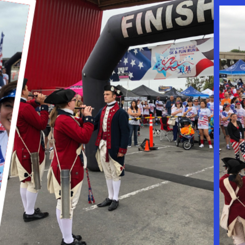 Irvine 4th Of July-red, White, & Blue 5k & 1 Mile