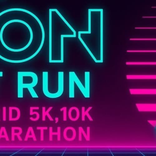 The Tron Night Run: Neon Grid 5k, 10k & Half Marathon
