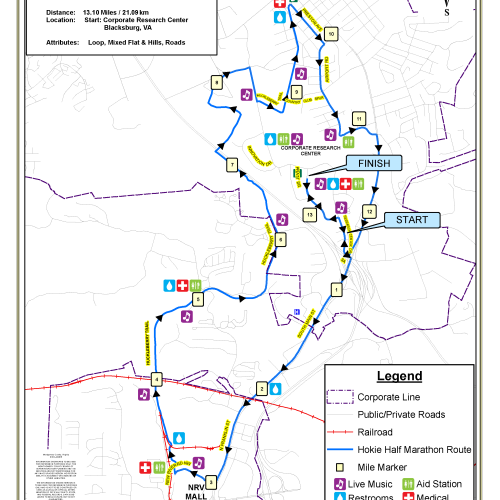 Hokie Half Marathon And 5k