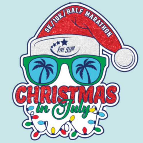 Christmas 5k/10k/half Marathon In July - Shreveport