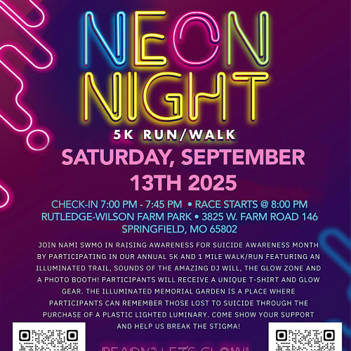 Neon Night 5k Run/walk
