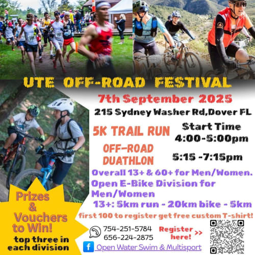 Ute Off Road Festival (5km Trail Run & Duathlon)