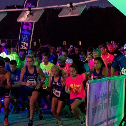 Race For The Fallen Glow Run: Winston-salem, Nc