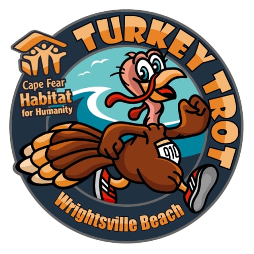 Cape Fear Habitat Turkey Trot At Wrightsville Beach