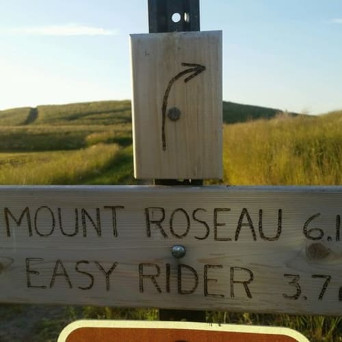 Mount Roseau Trail Run!