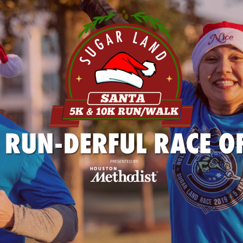 Run Houston! Sugar Land Santa 5k & 10k Presented By Houston Methodist