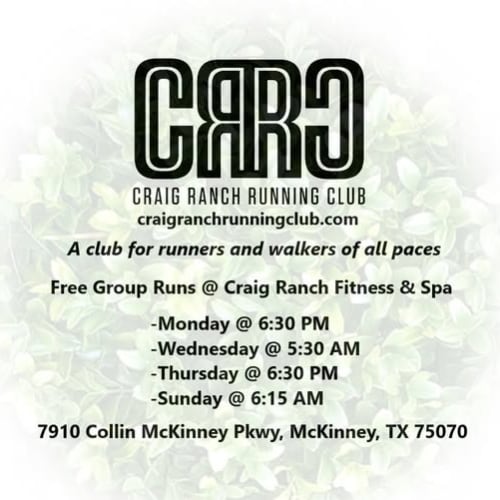 Craig Ranch Running Club Members