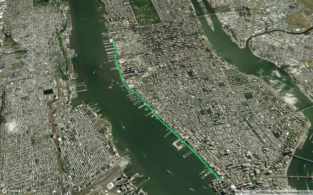 Hudson River Park Esplanade