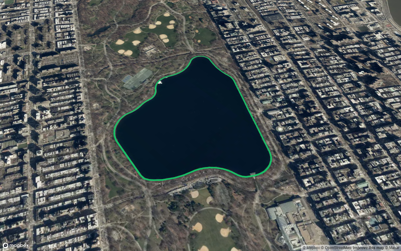 Stephanie and Fred Shuman Reservoir Running Track