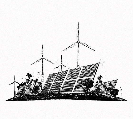 Solar panels and renewable energy