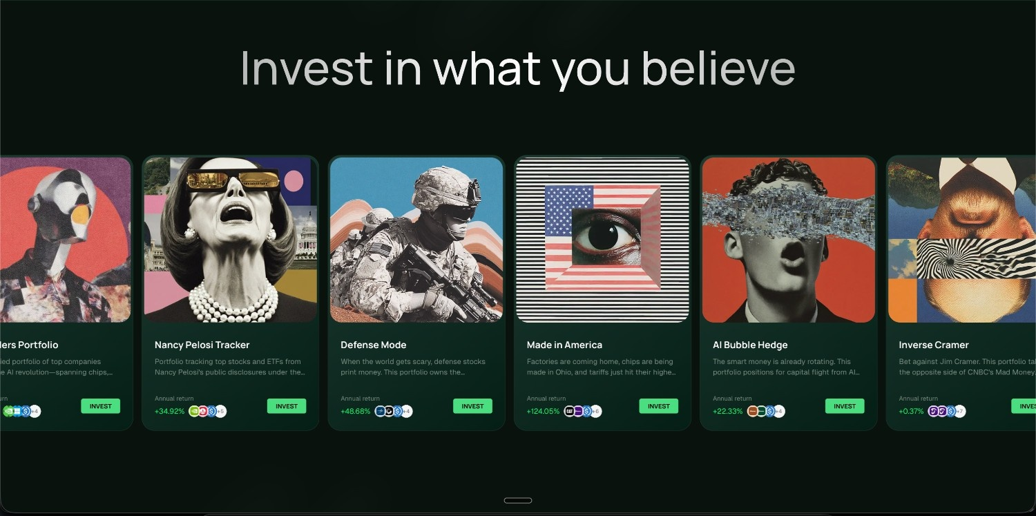 Cesto — Invest in what you believe