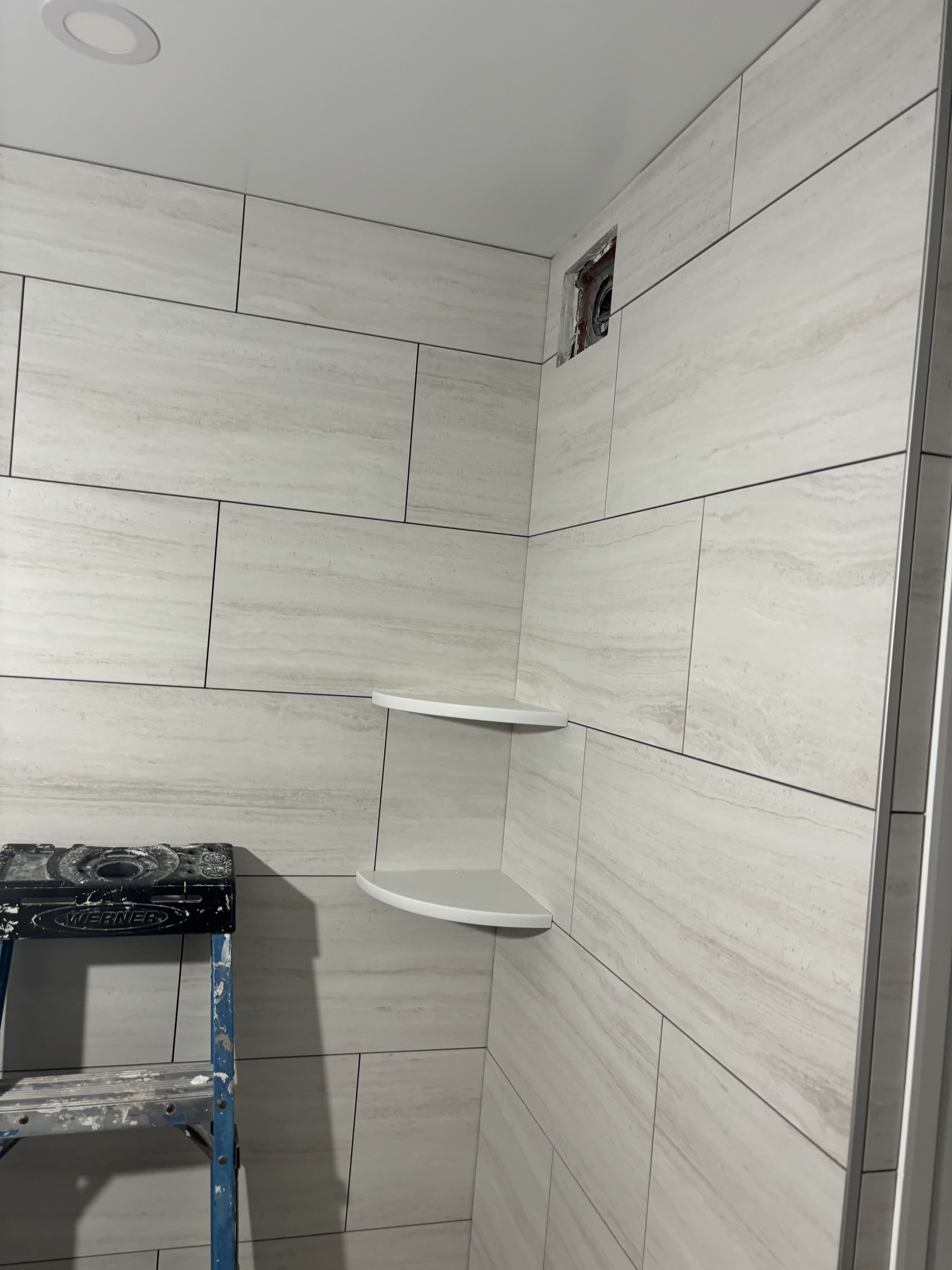 Plaza Street East Apt. - Tile installation