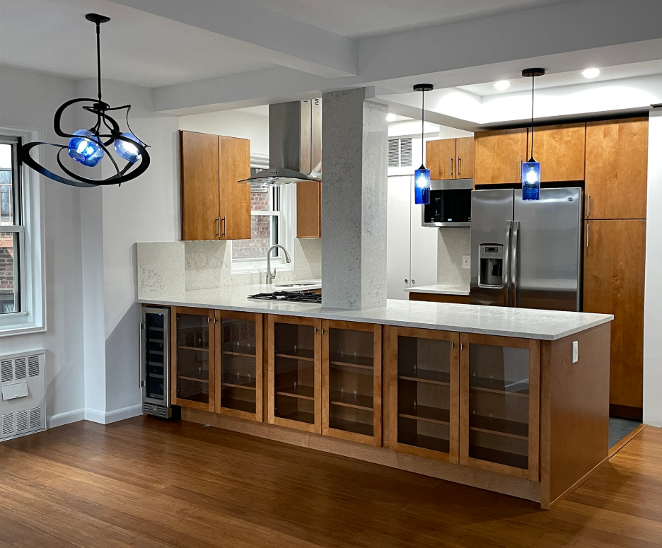 Luxury kitchen renovation by Rama Fly Construction Group LLC