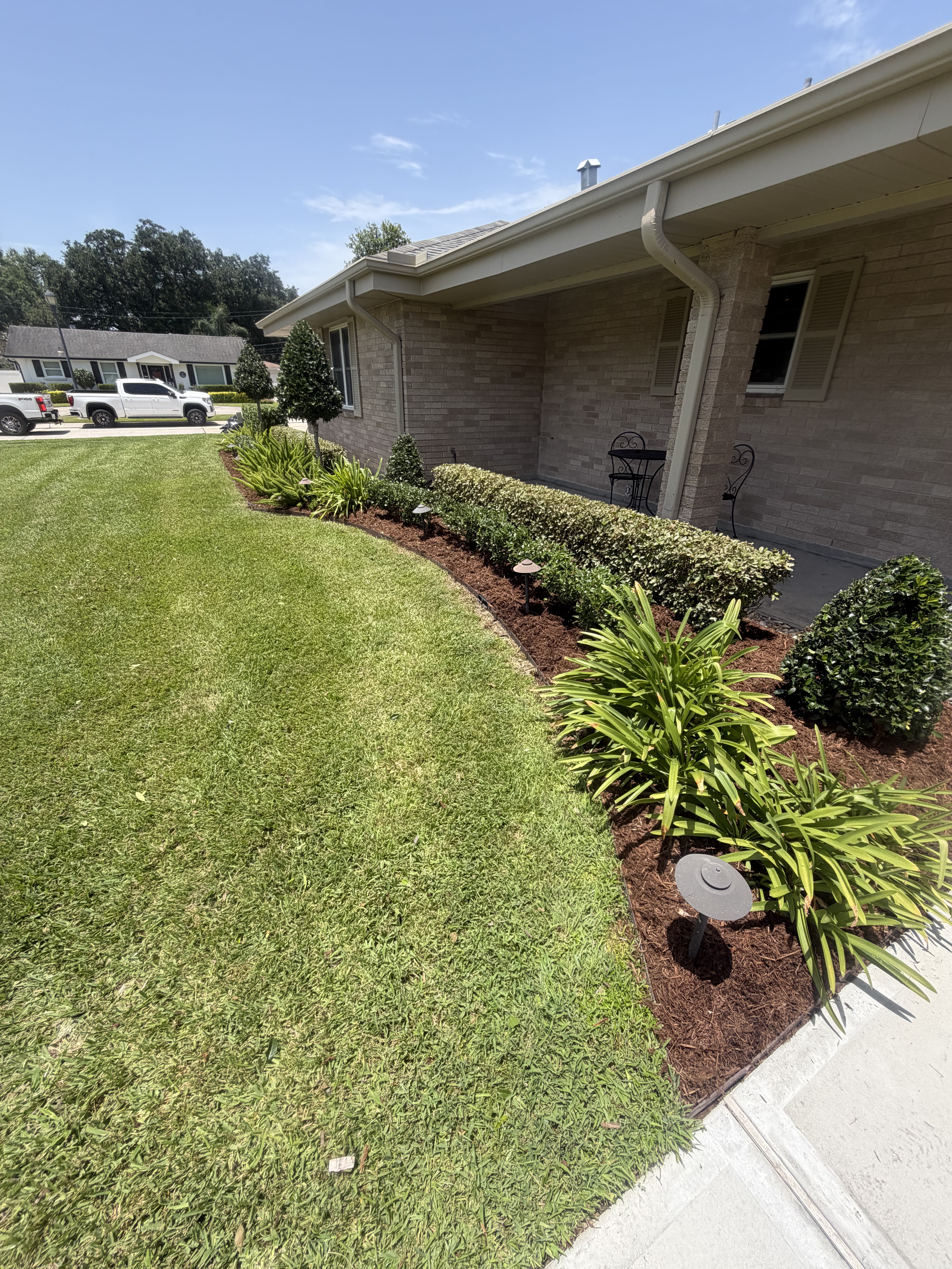 Landscaping detail
