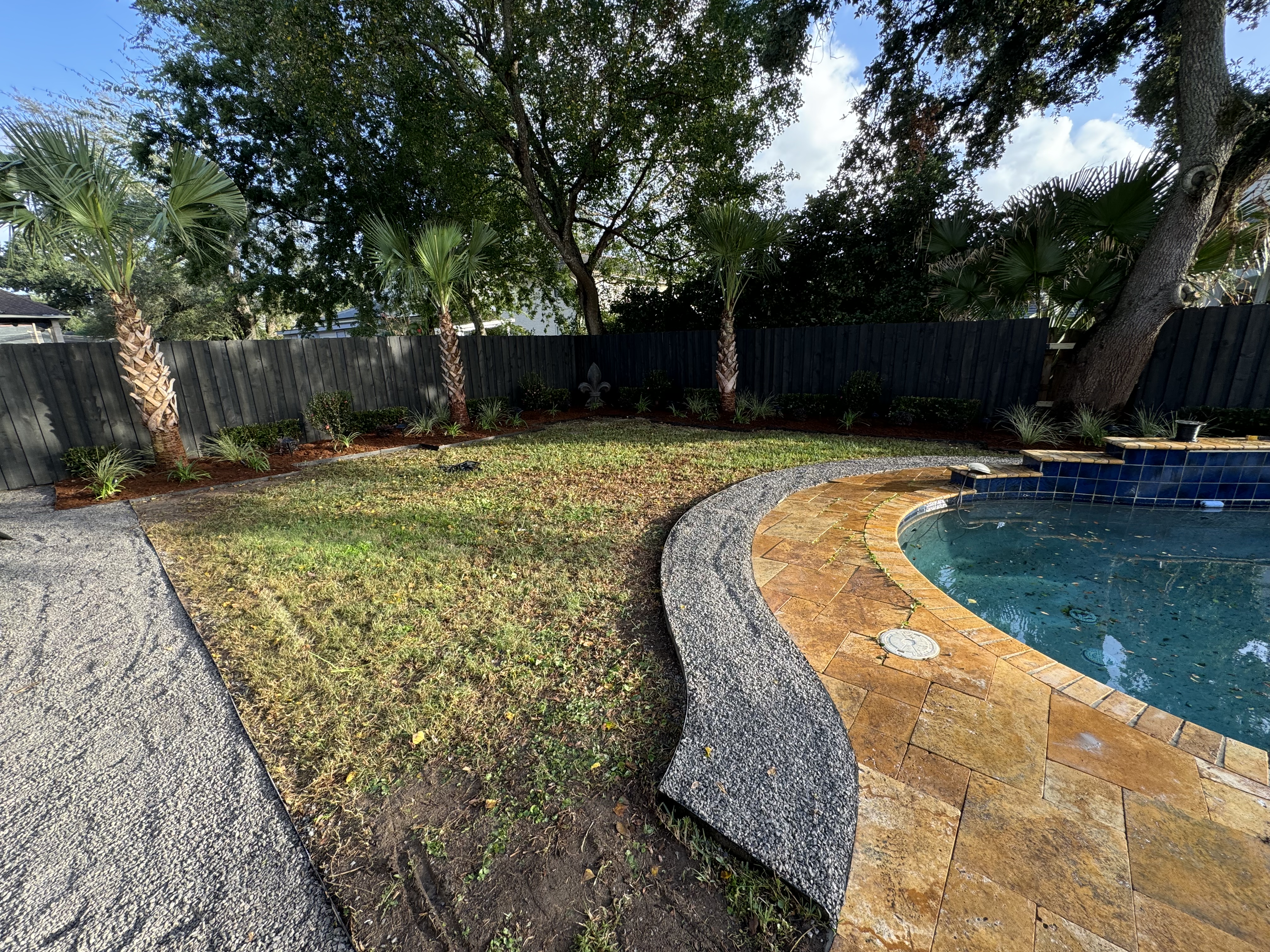 Paver installation
