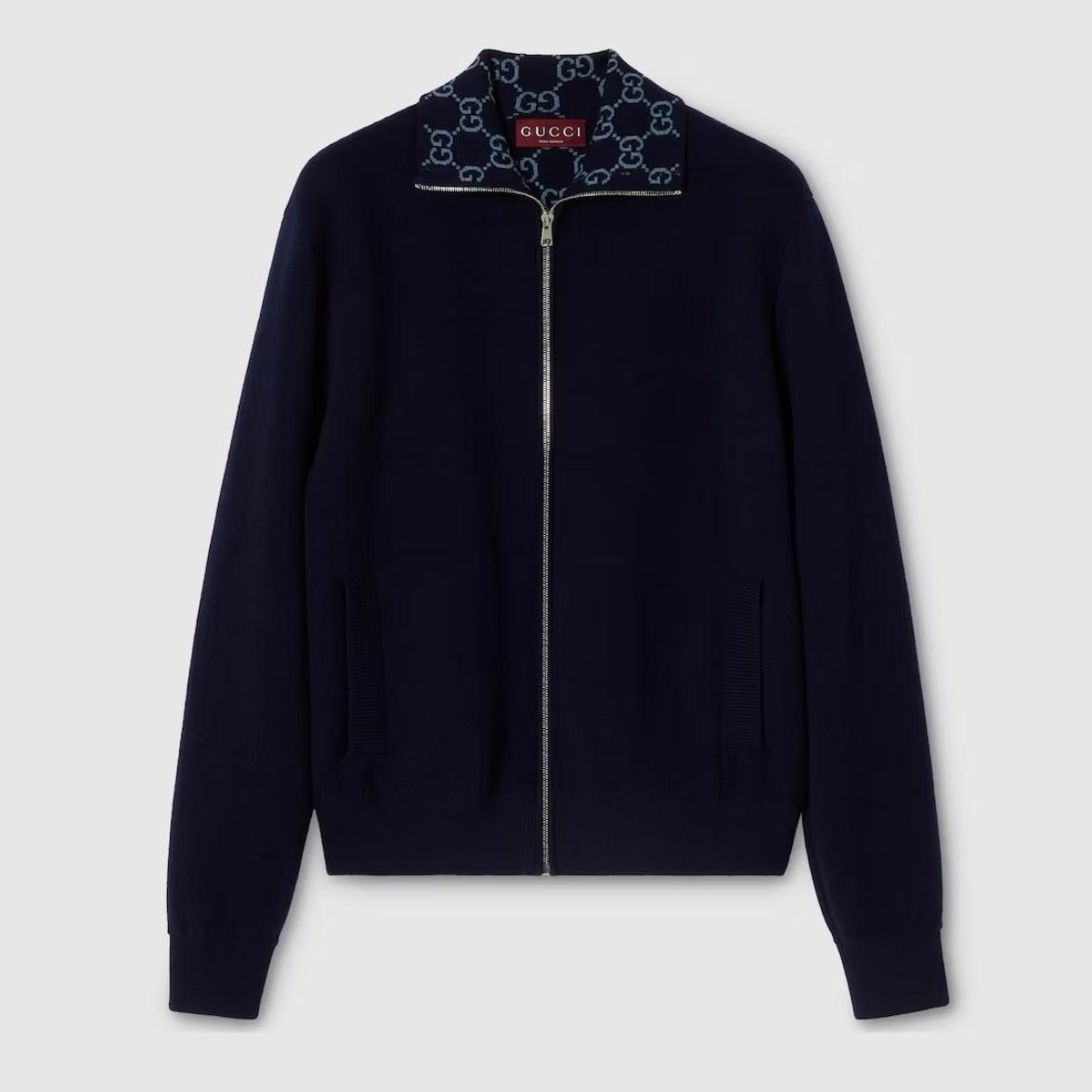 Zip Jacket Gucci - Blue