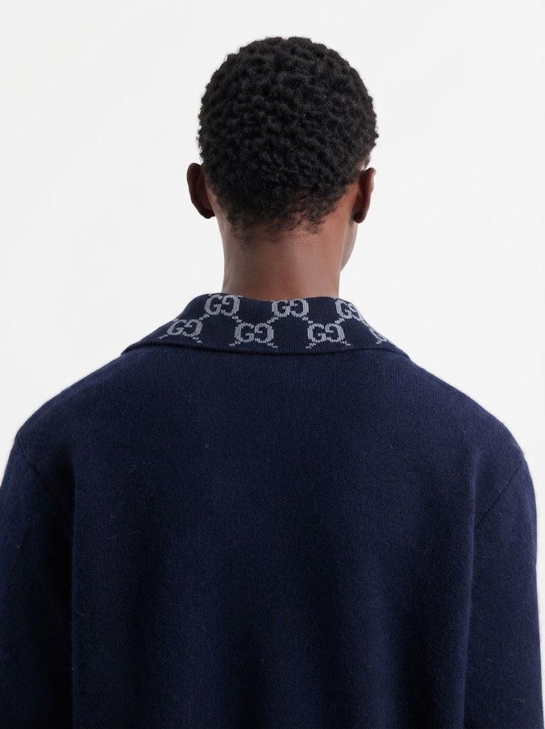 Zip Jacket Gucci - Blue — фото 3