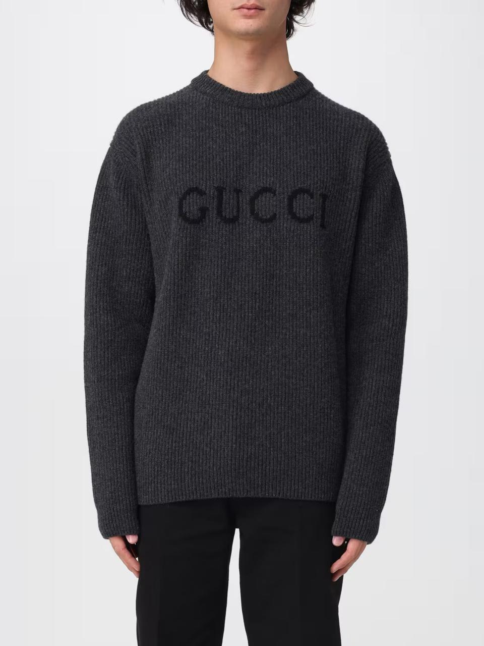 Knit wool Gucci - Dark grey — фото 2