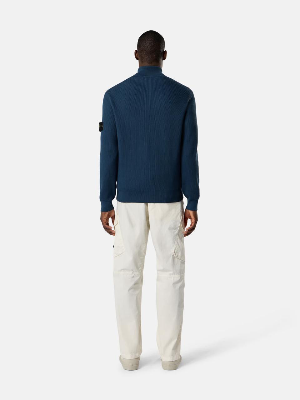 Зіп светр Stone Island - Petrol blue — фото 5