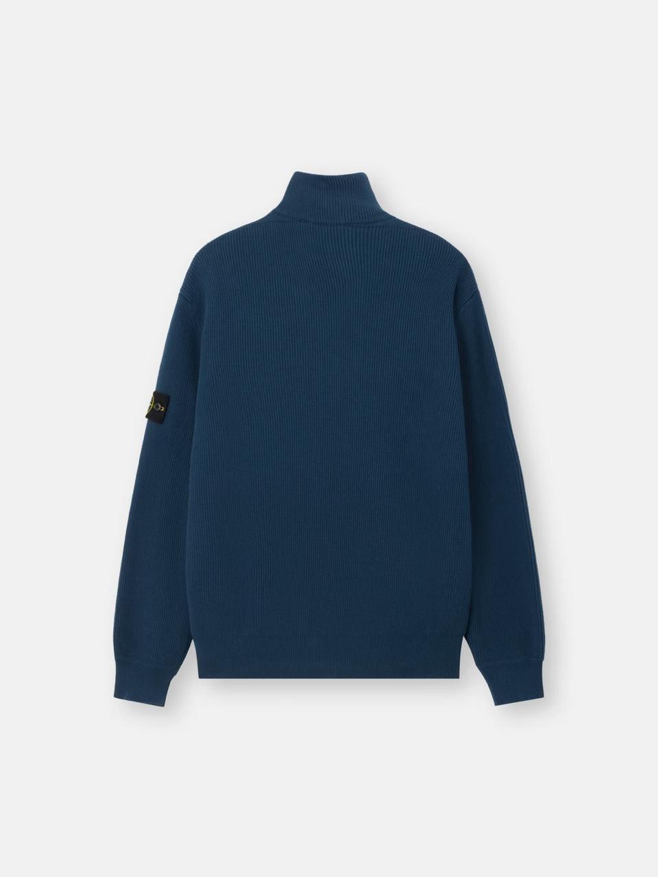 Зіп светр Stone Island - Petrol blue — фото 6