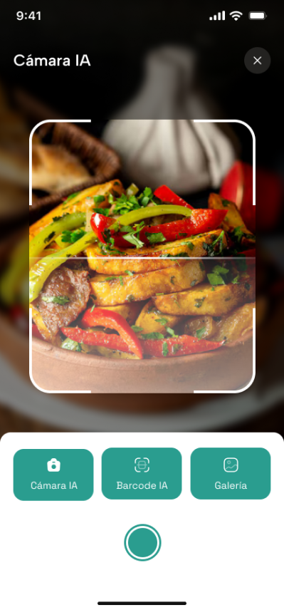 Captura de pantalla de la app