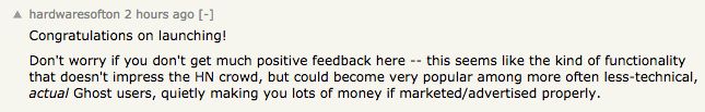 Hacker News Comment 3