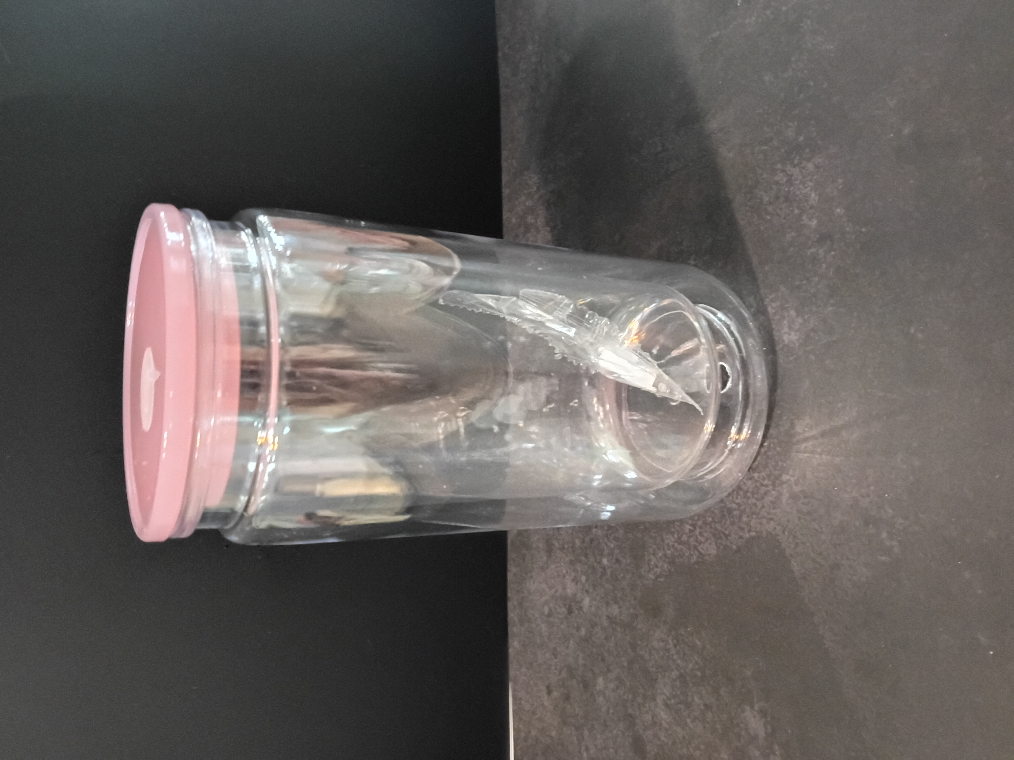 16 oz Acrylic Snowglobe Cup