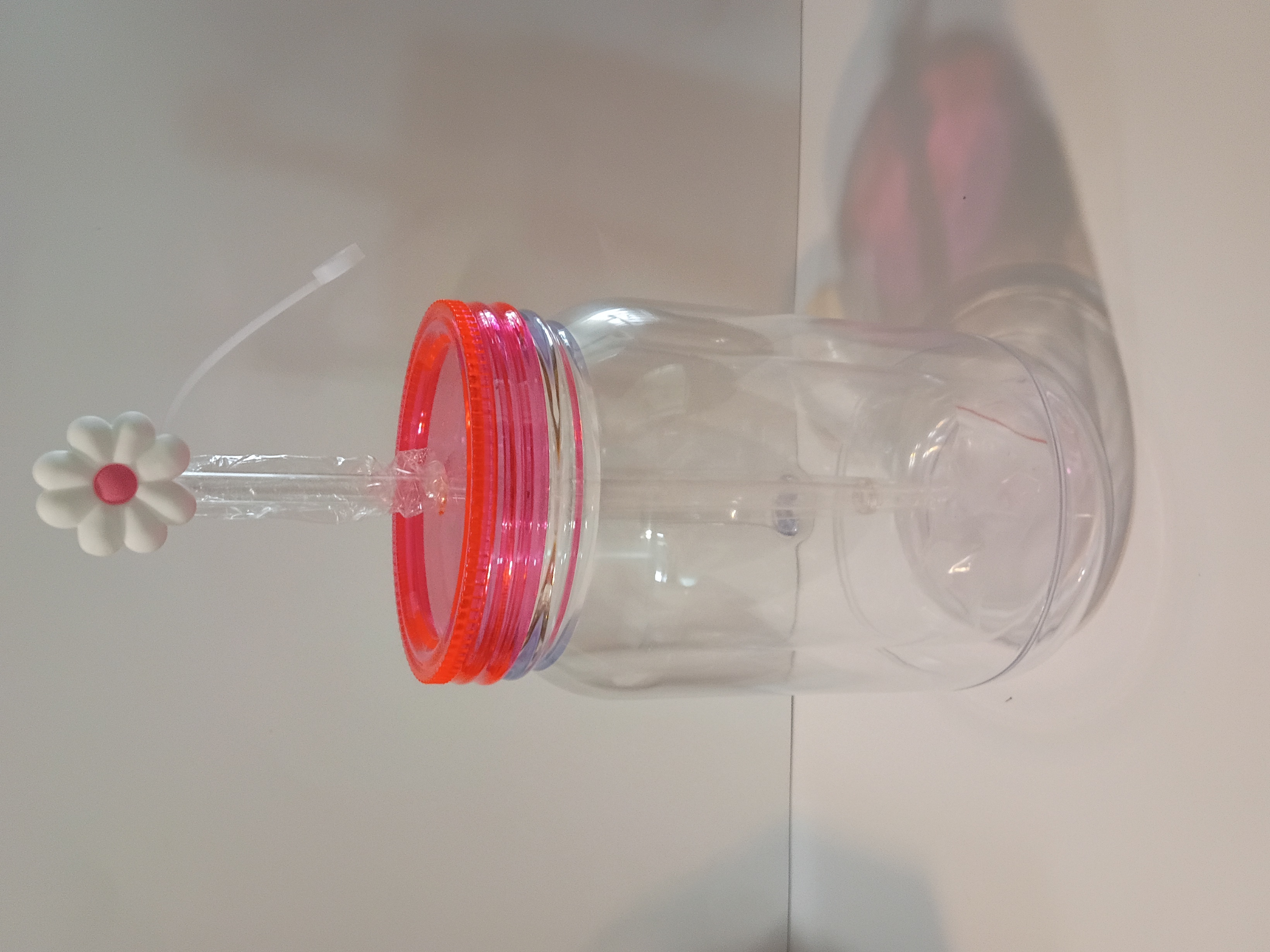 22 oz Acrylic Mason Jar Tumbler