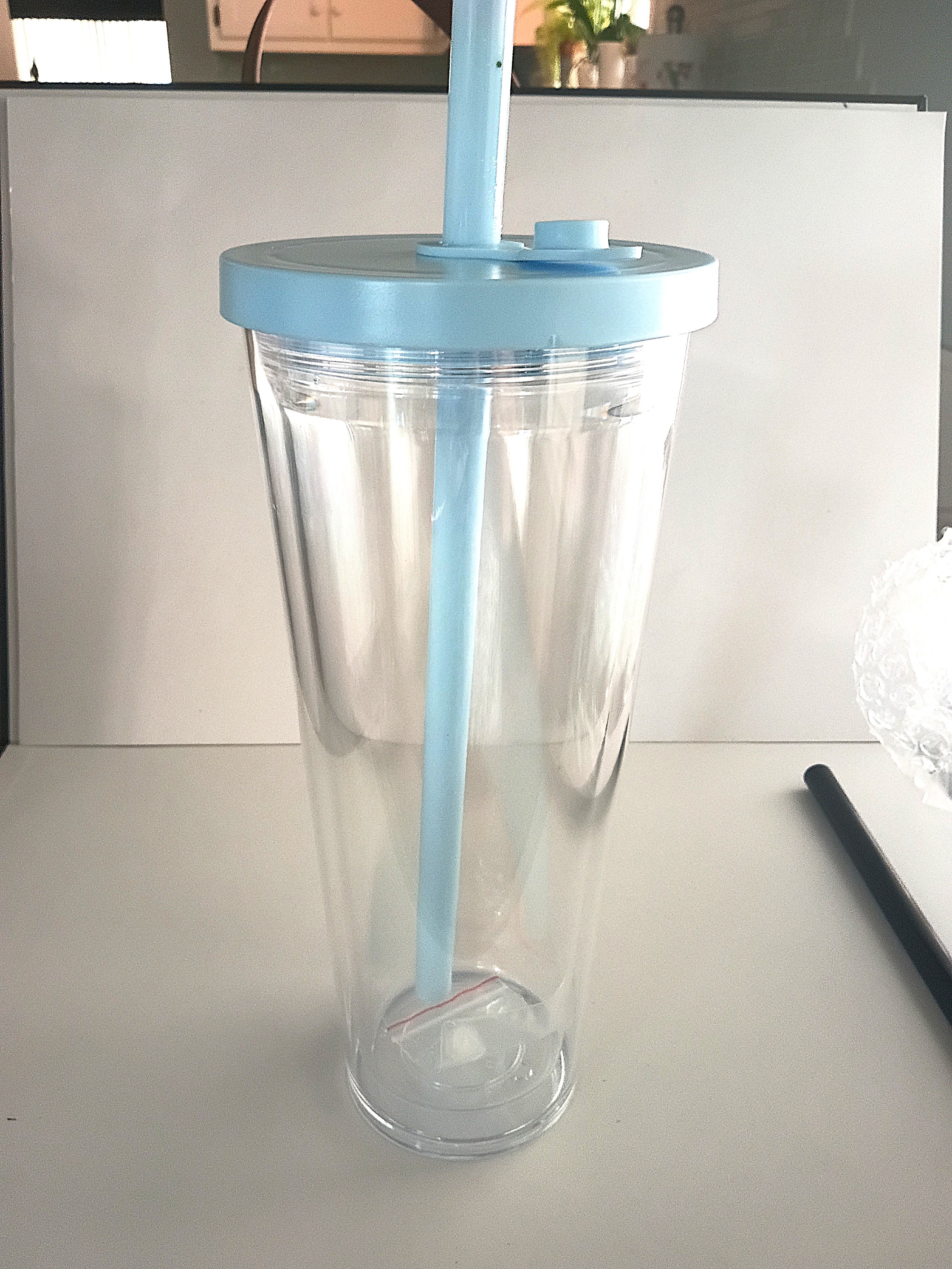 24 oz Acrylic Snowglobe Tumbler
