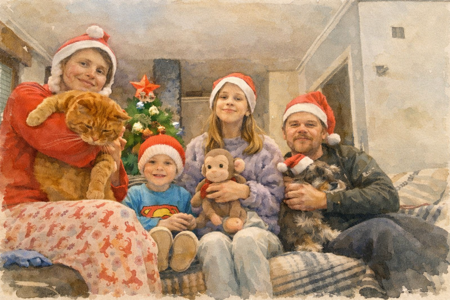 Наша семья в Испании