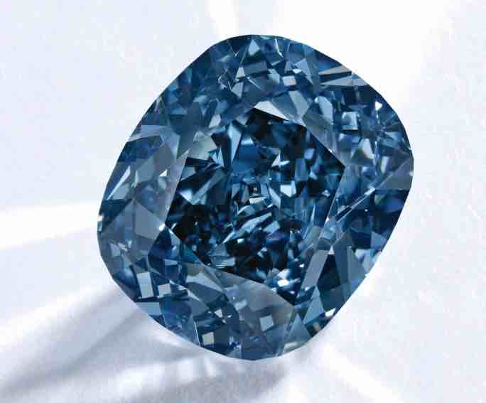 Rare Blue Diamond Necklace