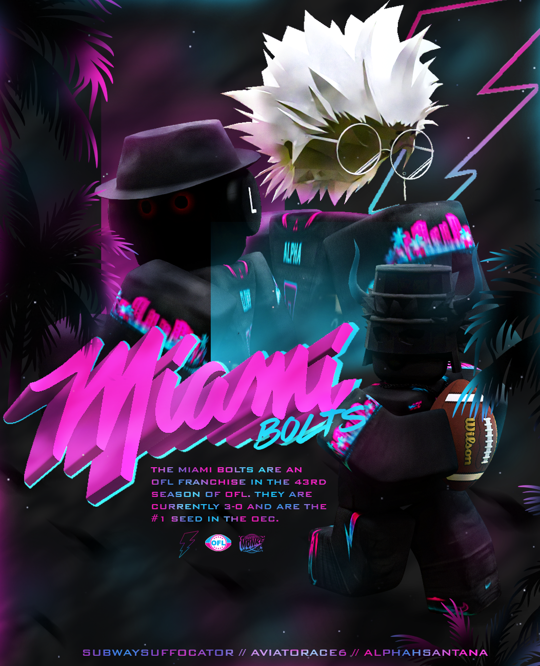 Miami Bolts Sports GFX