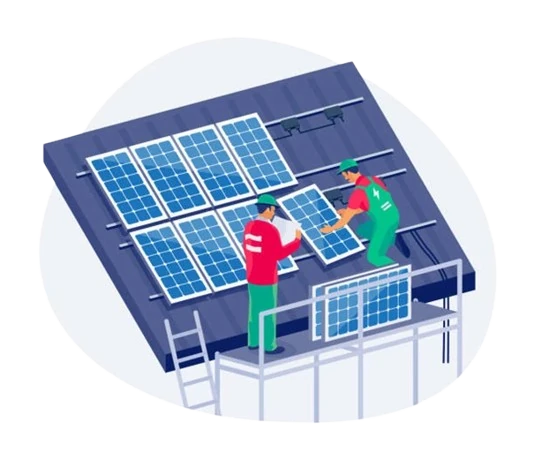 Illustration projet solaire pour particuliers