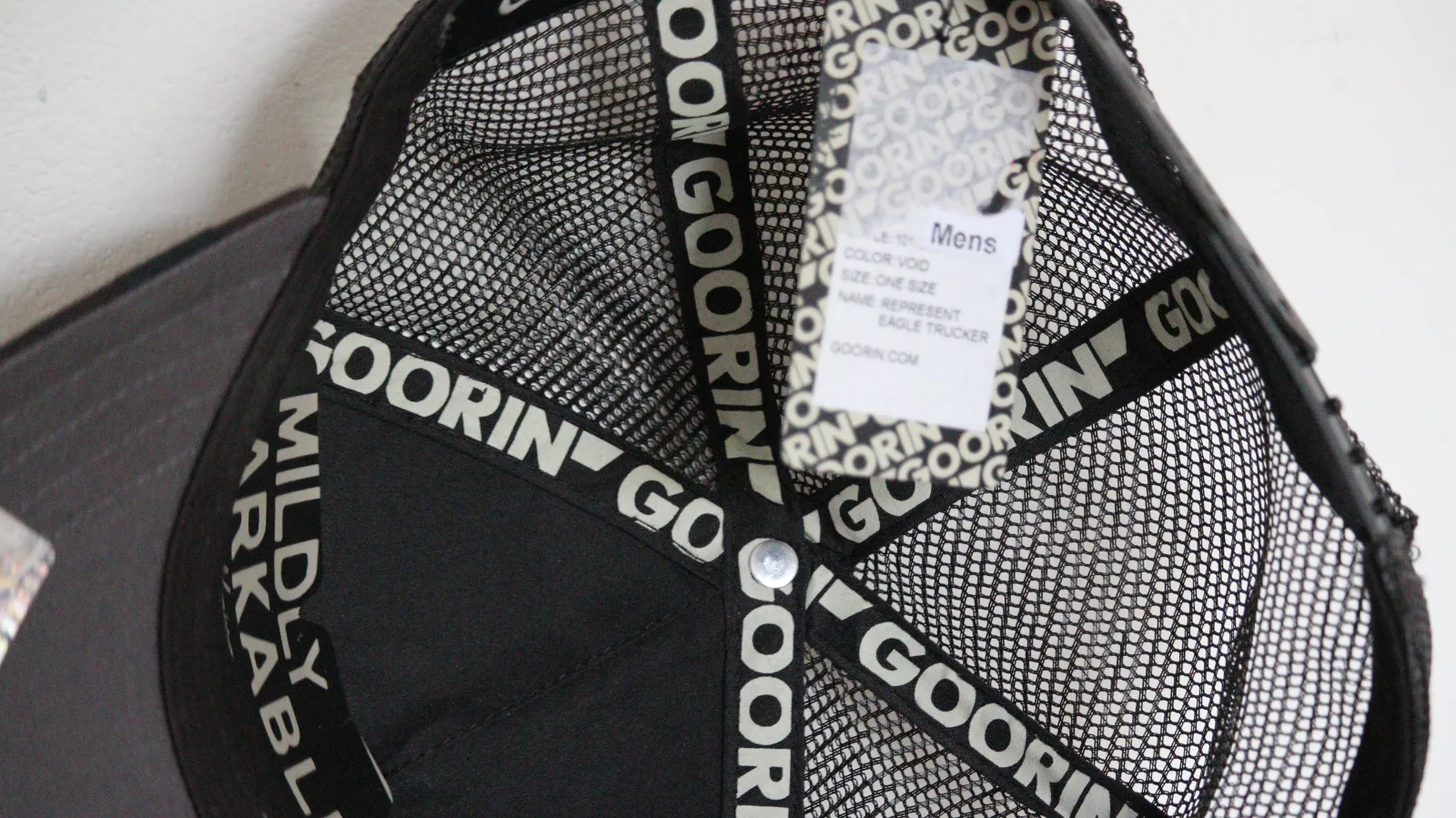 GOORIN BROS. REPRESENT EAGLE TRUCKER CAP VOID