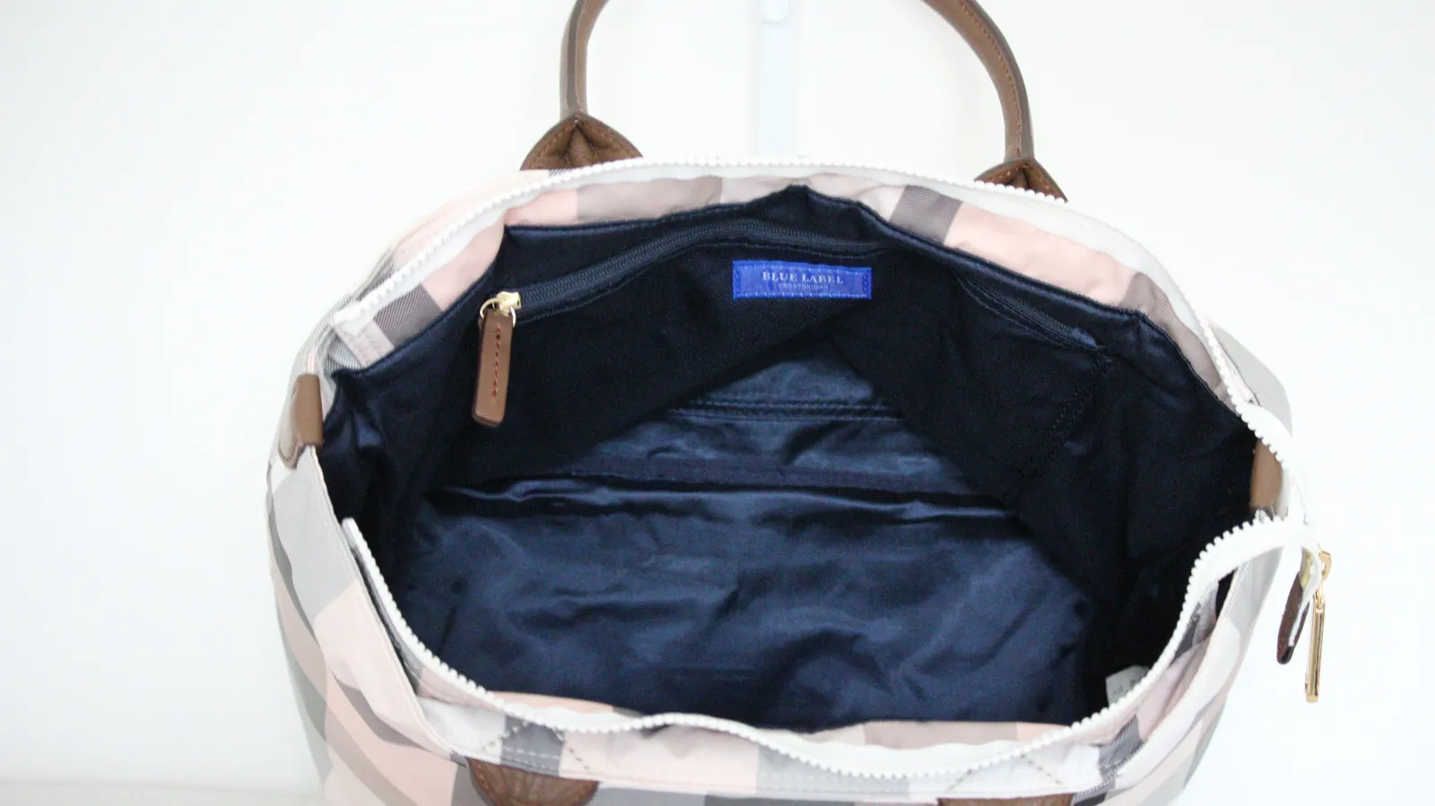 BURBERRY BLUE LABEL CRESTBRIDGE TOTE BAG