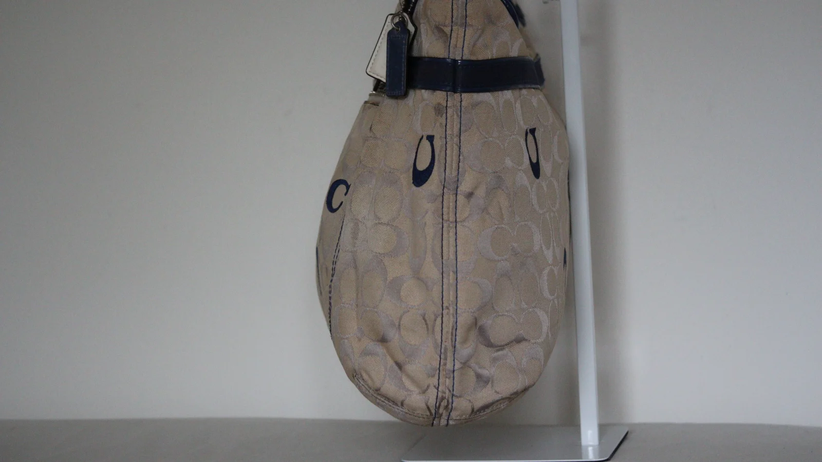 COACH POPPY SIGNATURE C GLAM TOTE BAG