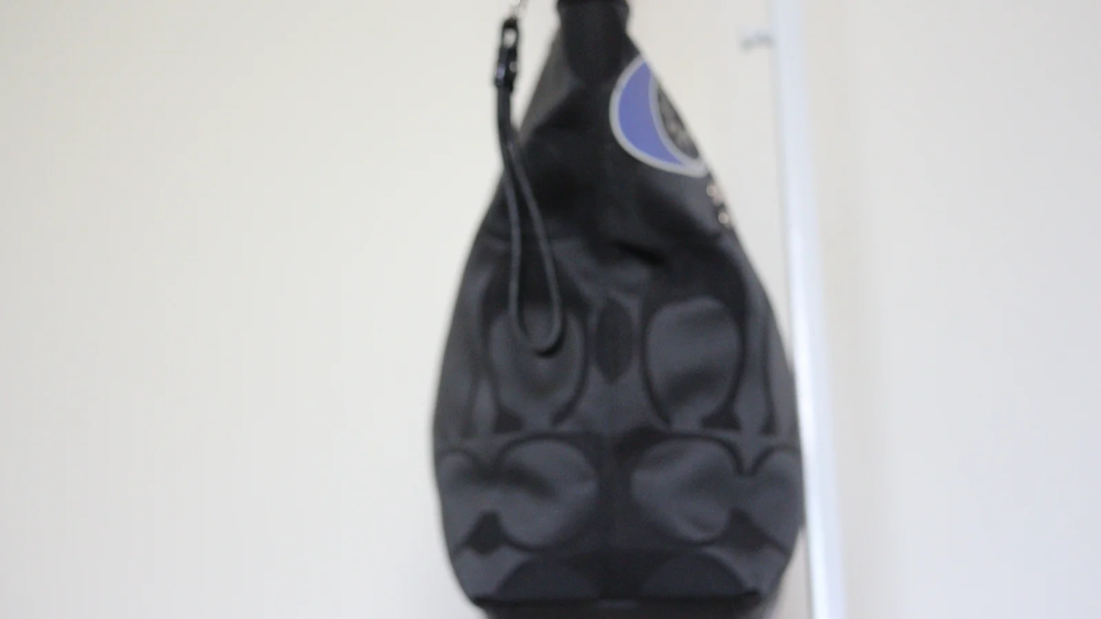 COACH DAISY POP OPTIC GRAFFITI APPLIQUE TOTE