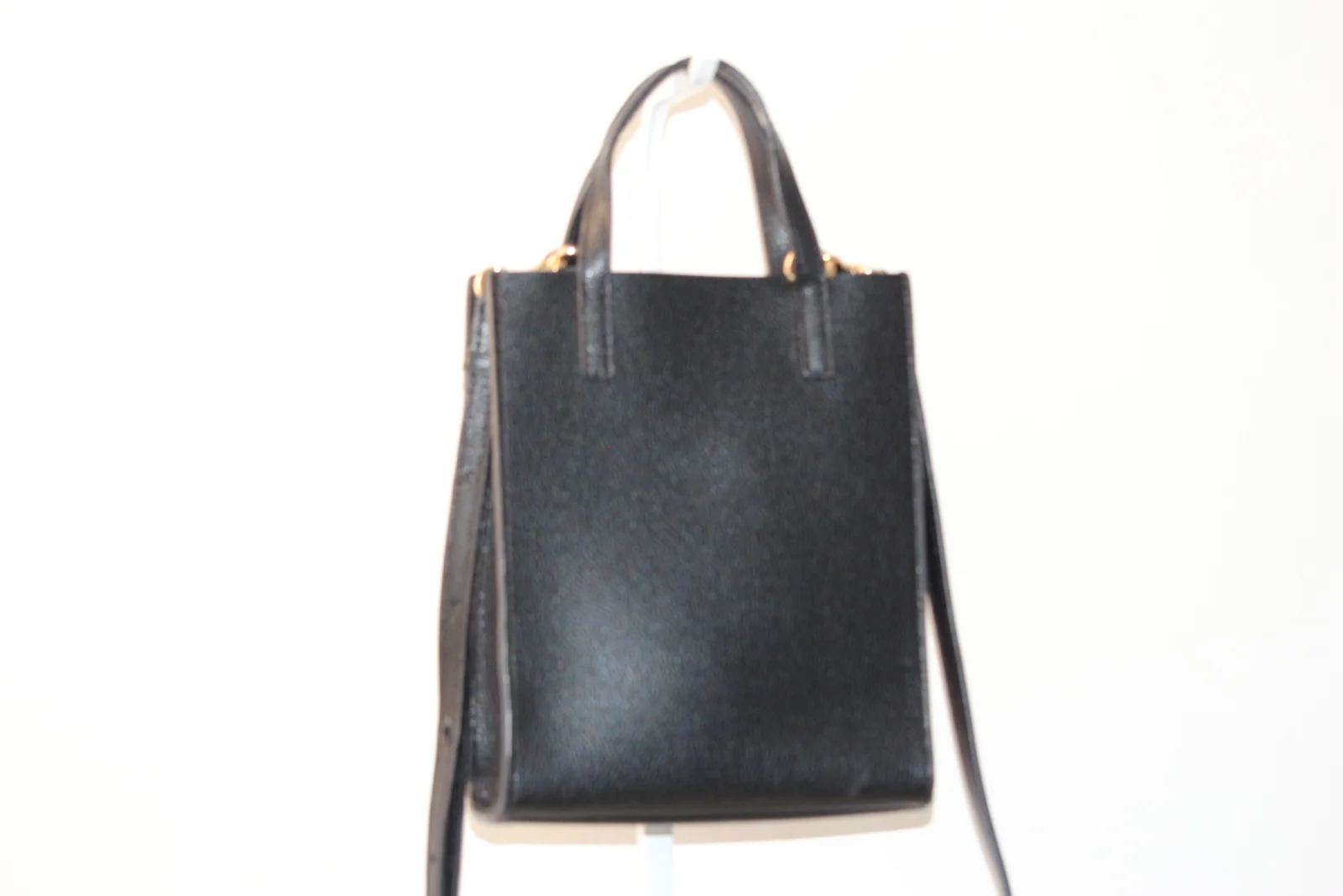 MARC JACOBS MICRO LEATHER 2-WAY TOTE BAG