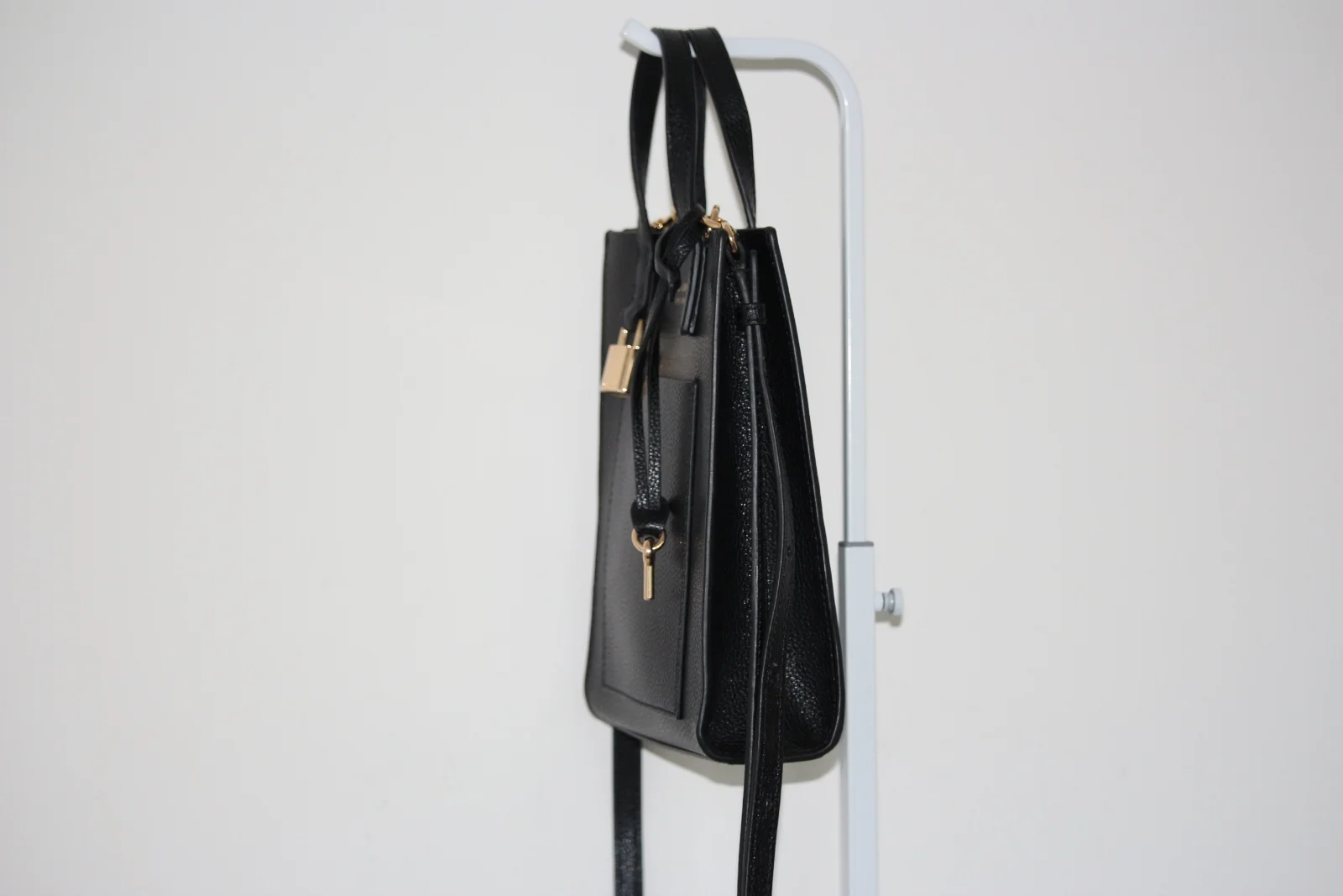 MARC JACOBS MICRO LEATHER 2-WAY TOTE BAG